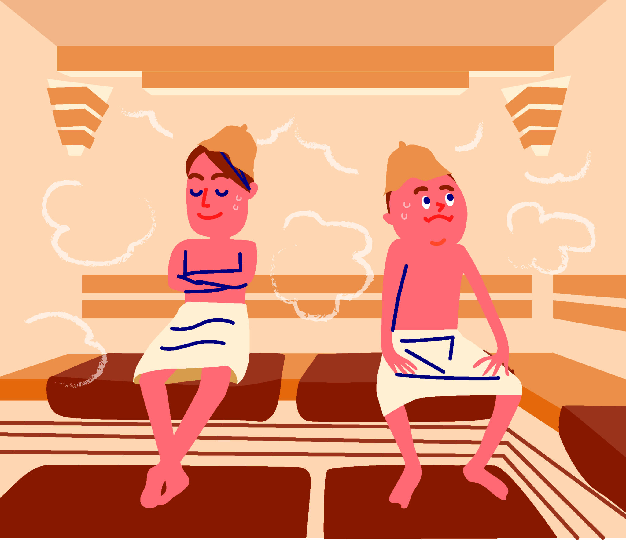 サウナの消費カロリーってどれくらい？時間・セット回数・水風呂・外気浴時で計算｜くらげのぷかぷかお風呂漂流記